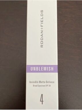 Rodan + Fields Unblemish Invisible Matte Defense SPF 30